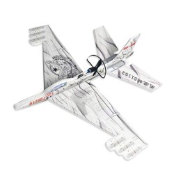 Avion planor cu elice si motor